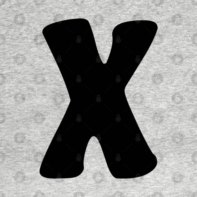 Letter X by Xtian Dela ✅